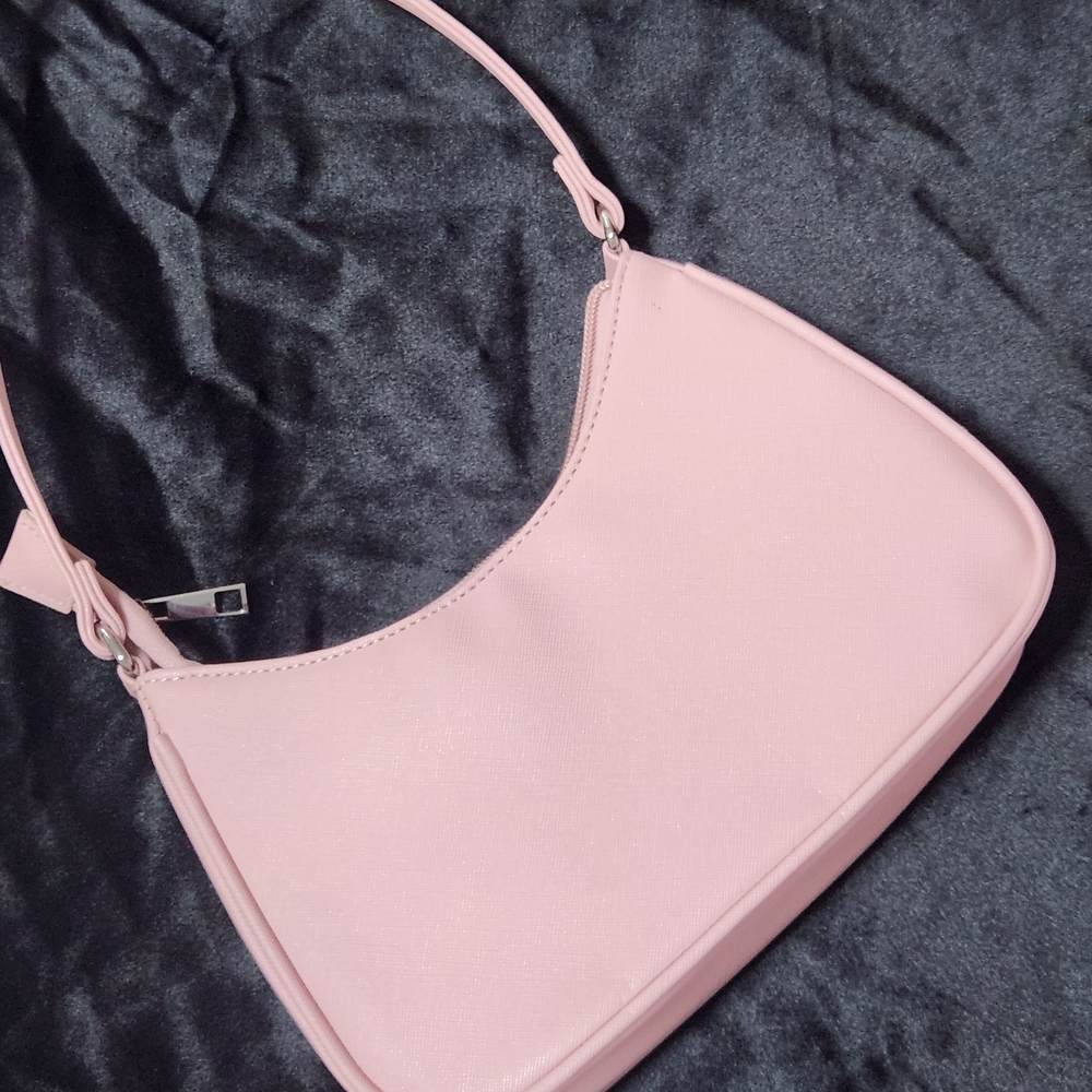 Pink Bow-Embellished Women's Bag - Picture 4 of 4